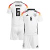 Maglia ufficiale Germania Kimmich 6 Casa Euro 2024 per Bambino